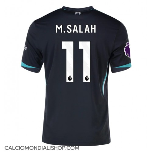 Maglie da calcio Liverpool Mohamed Salah #11 Seconda Maglia 2024-25 Manica Corta